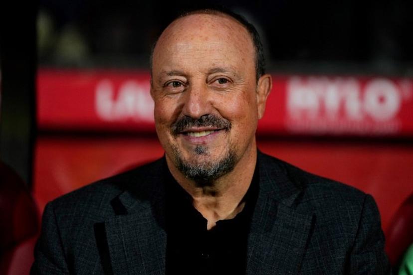 Celta Vigo's Spanish coach Rafael Benitez looks on before the start of the Spanish league football match between Girona FC and RC Celta de Vigo at the Montilivi stadium in Girona on October 27, 2023.  Pau BARRENA / AFP