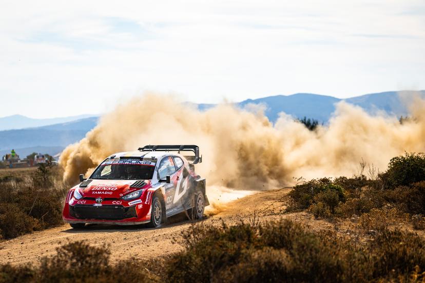 ATTENTION EDITORS - HANDOUT PICTURES - EDITORIAL USE ONLY MANDATORY CREDIT Hyundai Motorsport-   This handout picture, released by Hyundai Motorsport on Friday 2 October 2026 shows Oliver Solberg en Elliott Edmondson during the WRC Rally of Sardinia.    - Belga and Belga editorial board decline all responsability regarding the content of this picture. PHOTO HANDOUT  Hyundai Motorsport
