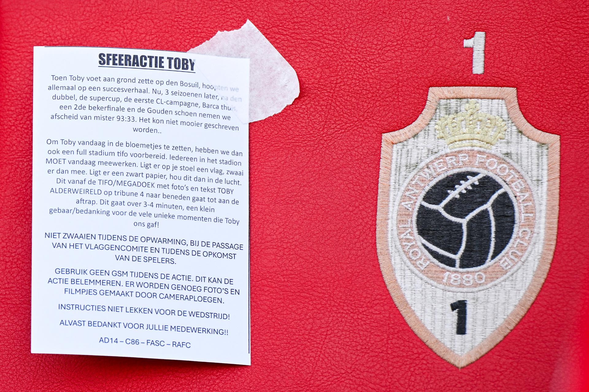 the Bosuil stadium pictured ahead of a soccer match between Royal Antwerp FC and Union Saint-Gilloise, Saturday 17 May 2025 in Brussels, on day 9 (out of 10) of the Champions' Play-offs of the 2024-2025 'Jupiler Pro League' first division of the Belgian championship. BELGA PHOTO TOM GOYVAERTS