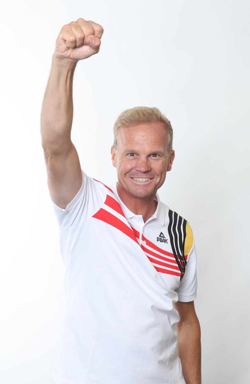 Belgian  Jerome Guery pictured during a photoshoot for the Belgian Olympic Committee BOIC - COIB ahead of the Paris 2024 Olympic Games, in Brussels, Tuesday 09 July 2024. BELGA PHOTO VIRGINIE LEFOUR