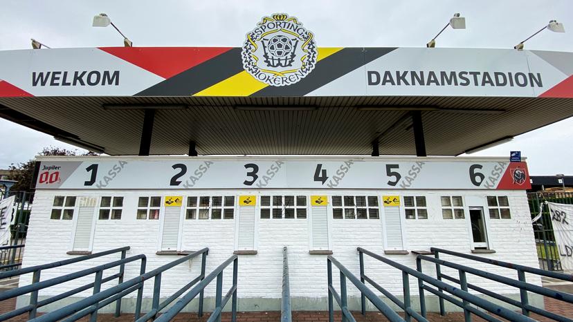 Illustration picture shows the Daknam stadium in Lokeren, Friday 10 July 2020. BELGA PHOTO THIERRY ROGE