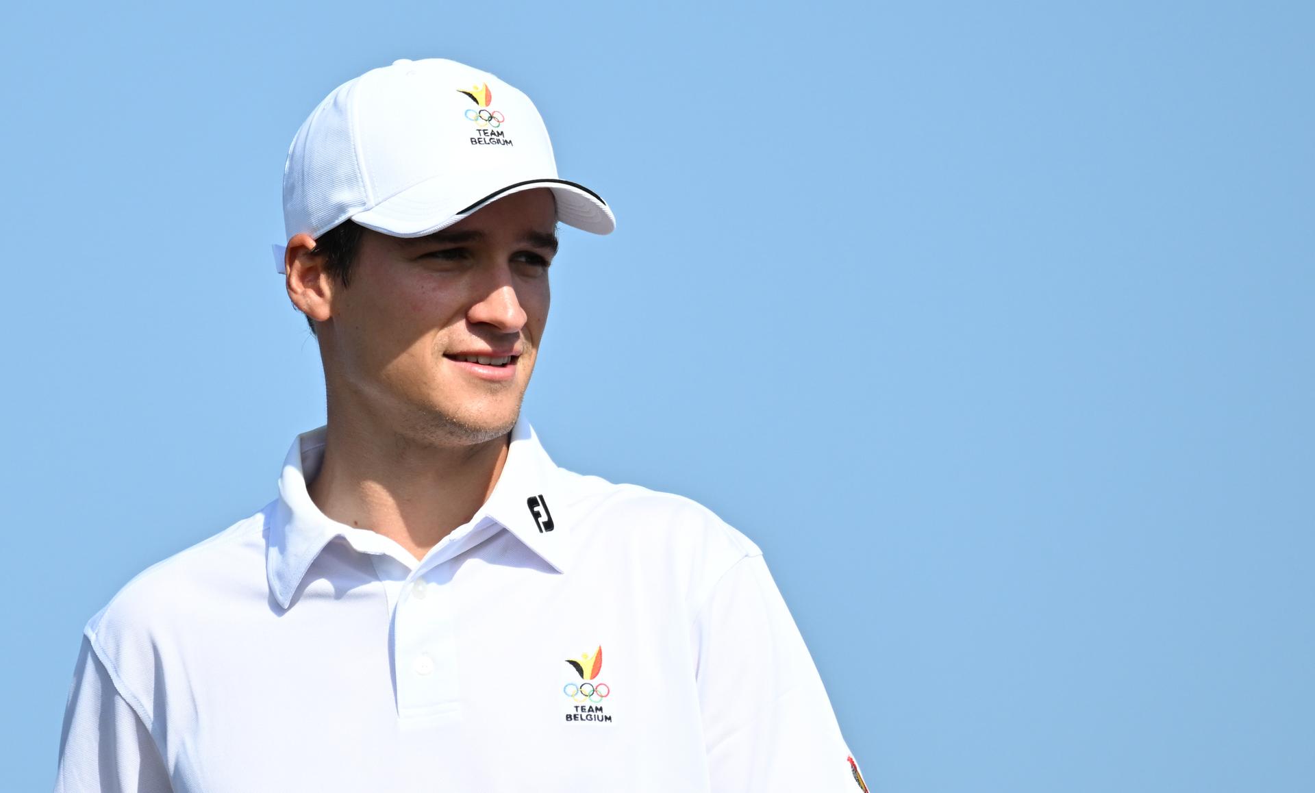 Belgian golfer Adrien Dumont de Chassart pictured before the men's Men's stroke play golf competition at the Paris 2024 Olympic Games, on Thursday 01 August 2024 in Paris, France. The Games of the XXXIII Olympiad are taking place in Paris from 26 July to 11 August. The Belgian delegation counts 165 athletes competing in 21 sports. BELGA PHOTO ANTHONY BEHAR   **  ** *** BELGIUM ONLY ***