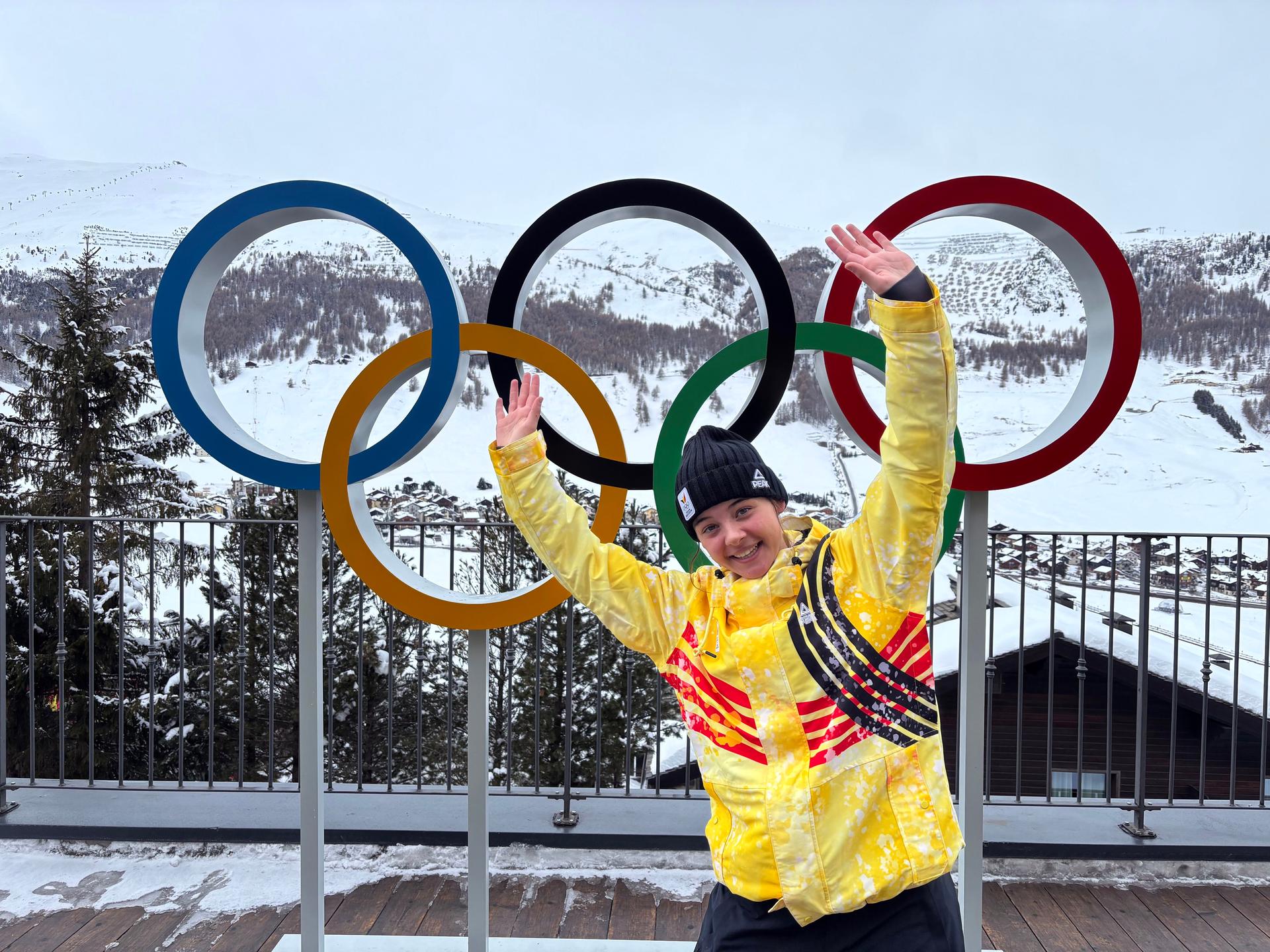 ATTENTION EDITORS - HANDOUT PICTURES - EDITORIAL USE ONLY - MANDATORY CREDIT BOIC-COIB  Handout pictures released on Friday 06 February 2026, by the Belgian International and Olympic Committee show Belgian snowboarder Sky Remans and pictured in Livigno.  *** Belga and Belga Editorial Board decline all responsibility regarding the content of this picture. *** BELGA PHOTO HAND OUT  BOIC-COIB
