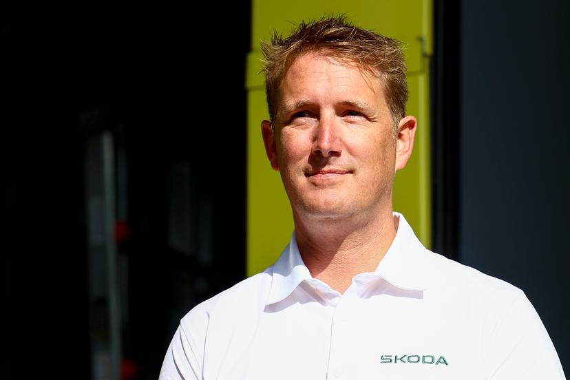 Former cyclist Andy Schleck pictured after the third stage of the 2025 Tour de France cycling, from Valenciennes to Dunkerque (178 km) on Monday 07 July 2025 in France. The 112th edition of the Tour de France starts on Saturday 5 July in Lille, France, and will finish in Paris, France on the 27th of July. BELGA PHOTO DAVID PINTENS