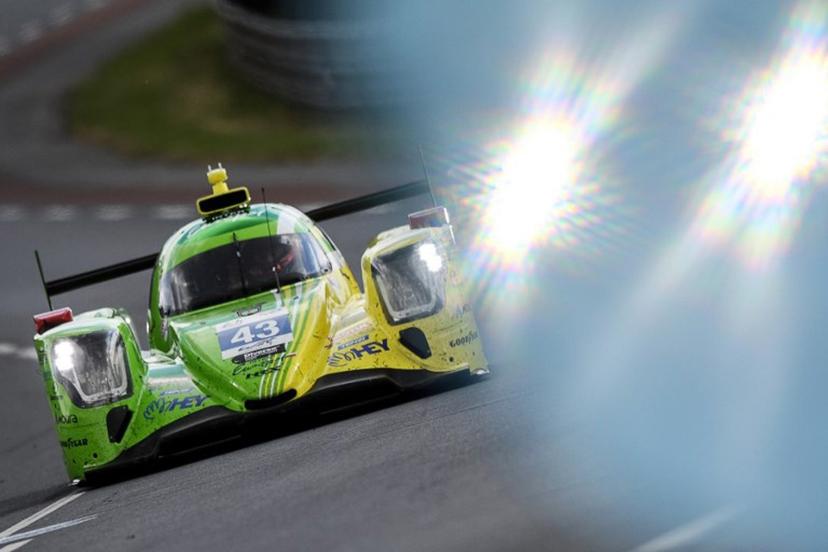 Denmark's David Heinemeier Hansso drives the Oreca Gibson LMP2 during the first free practice session of the 90th edition of the Le Mans 24 Hours endurance race, on June 8, 2022, in Le Mans, northwestern France.  Jean-Francois MONIER / AFP