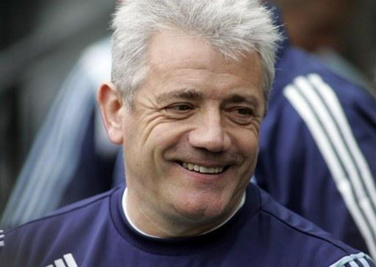 Newcastle's manager Kevin Keegan smiles during their Newcastle Vs Sunderland premiership game at St James Park in Newcastle, north-east England, on April 20, 2008. AFP PHOTO/CRAIG BROUGH   Mobile and website use of domestic English football pictures are subject to obtaining a Photographic End User Licence from Football DataCo Ltd Tel : +44 (0) 207 864 9121 or e-mail accreditations@football-dataco.com - applies to Premier and Football League matches. Mobile and website use of domestic English football pictures are subject to obtaining a Photographic End User Licence from Football DataCo Ltd Tel : +44 (0) 207 864 9121 or e-mail accreditations@football-dataco.com - applies to Premier and Football League

