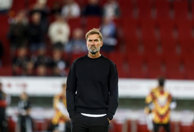 Germany's head coach Juergen Klopp looks on ahead the UEFA Nations League Group A2 between Germany and Greece in Augsburg, southern Germany on September 27, 2026.  Michaela STACHE / AFP