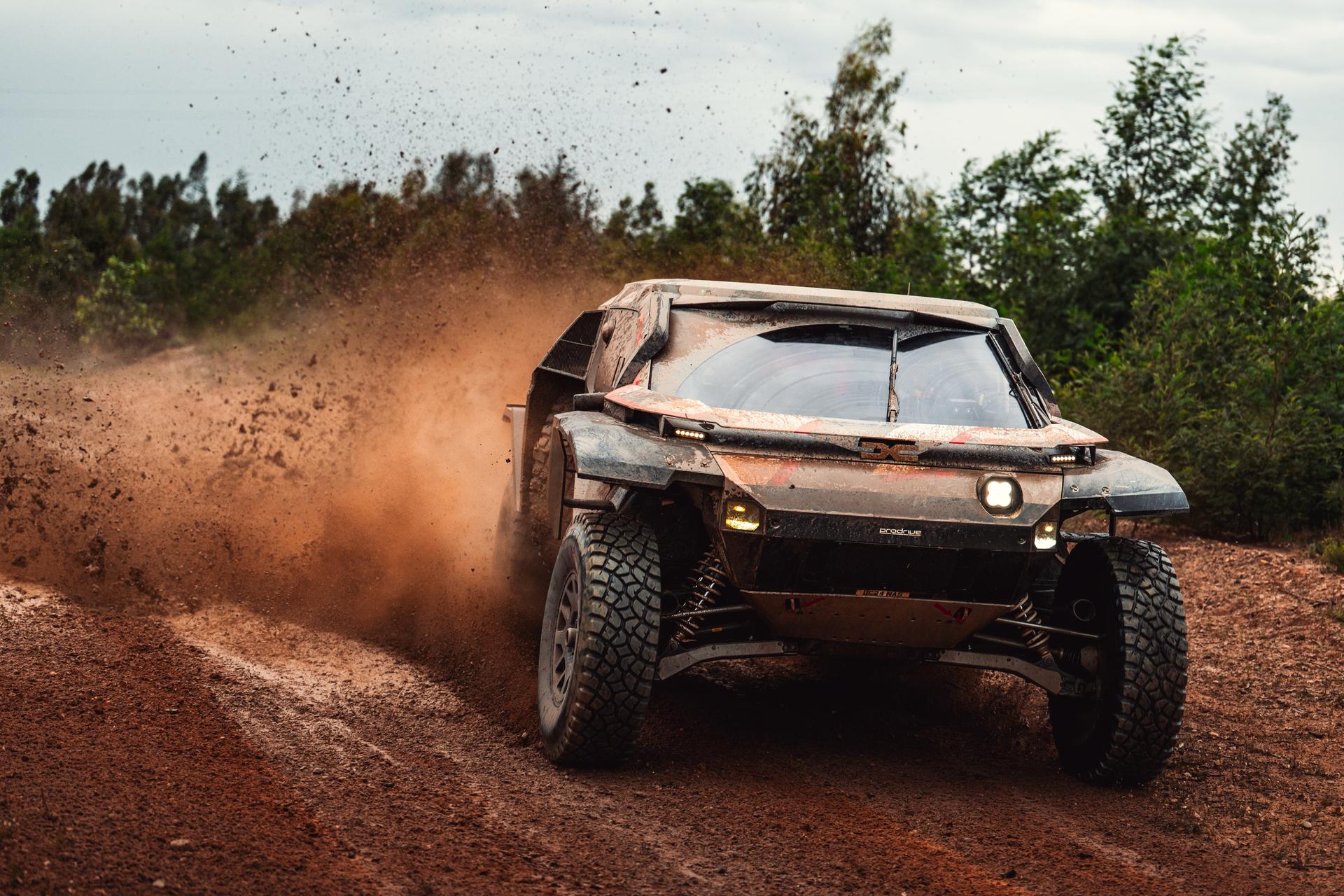 ATTENTION EDITORS - HAND OUT PICTURES - EDITORIAL USE ONLY - MANDATORY CREDIT 'DACIA SANDRIDERS'  This handout picture, distributed by Eric Dupain, shows Nasser Al-Attiyah ¿ Fabien Lurquin during the second stage of the Portugal Rally Raid, stage 4 of the FIA FIM World Rally-Raid Championship, in Badajoz, Portugal, on Wednesday 18 March 2026.  PHOTO HANDOUT HANDOUT DACIA SANDRIDERS  *** Belga and Belga Editorial Board decline all responsibility regarding the content of this picture. ***