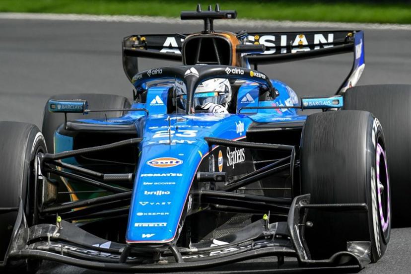 Williams' Thai driver Alexander Albon drives during the Formula One Australian Grand Prix at the Albert Park Circuit in Melbourne on March 8, 2026.   Paul Crock / AFP