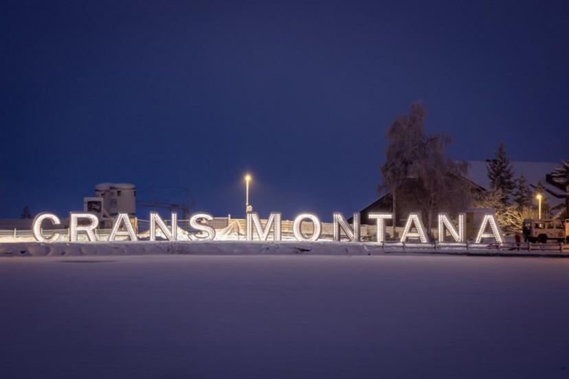 The illuminated letters of Crans-Montana are photographed at Etang de Grenon during a national day of mourning in Crans-Montana, on January 9, 2026, in tribute to the victims of the fire that ravaged the bar on New Year's Eve, killing 40 people and injuring 116 others, most of them teenagers. All of Switzerland will mark a national day of mourning on January 9 for the dozens of mostly teenagers killed when fire ravaged a ski resort bar crammed with New Year revellers. Just over a week after the tragedy at the Le Constellation bar in Crans-Montana, which left 40 dead and 116 injured, the wealthy Alpine nation will come to a standstill for a minute of silence at 2:00 pm (1300 GMT). MAXIME SCHMID / AFP