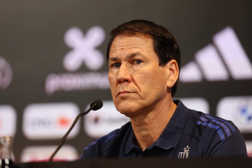 Belgium's head coach Rudi Garcia pictured during a press conference to announce the selection of the Red Devils, the Belgian national soccer team, at the Proximus Basecamp in Tubize, Friday 07 November 2025. The team is preparing for the matches against Kazachtstan (15/11) and Liechtenstein (18/11). BELGA PHOTO VIRGINIE LEFOUR