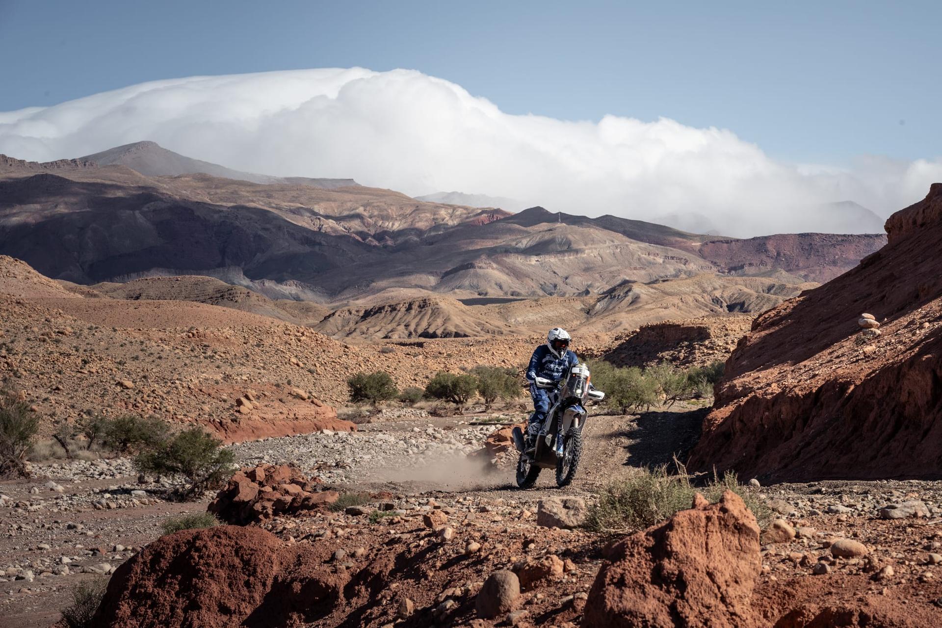 ATTENTION EDITORS - HAND OUT PICTURES - EDITORIAL USE ONLY - MANDATORY CREDIT: 'THOMAS SNOECK'  Hand out pictures released on Saturday 11 April 2026, by Eric Dupain shows Joris Van Dyck during the Prologue of the Morocco Desert Challenge.   *** Belga and Belga Editorial Board decline all responsibility regarding the content of this picture. *** PHOTO HAND OUT THOMAS SNOECK