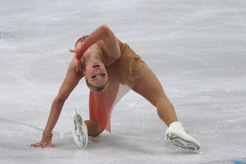 Belgium's Loena Hendrickx performs during the women's free skating discipline on day four of the ISU Figure Ice Skating European Championships in Sheffield, northern England on January 16, 2026.  Ian HODGSON / AFP