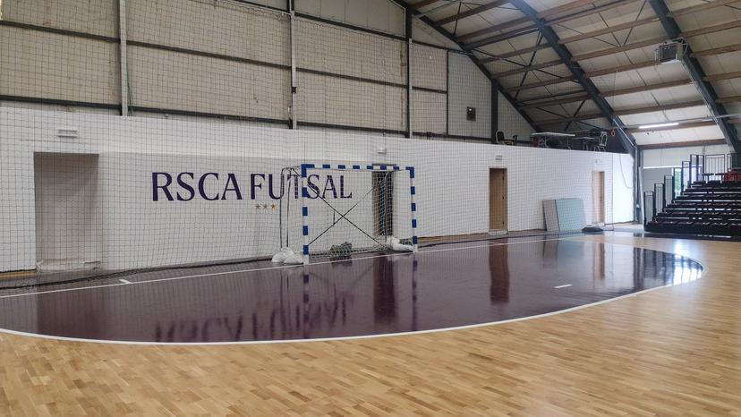 Illustration picture shows the opening of the new sport hall of belgian indoor football team RSC Anderlecht Futsal, in Roosdaal Tuesday 30 August 2022. BELGA PHOTO INE GILLIS