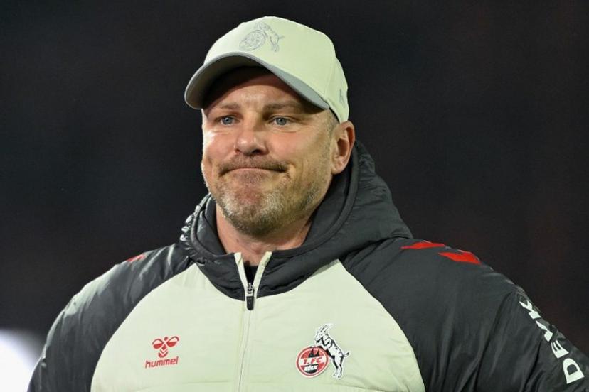 FC Cologne's German head coach Lukas Kwasniok arrives for the German first division Bundesliga football match between FC Cologne and FC Bayern Munich in Cologne, western Germany on January 14, 2026.  INA FASSBENDER / AFP