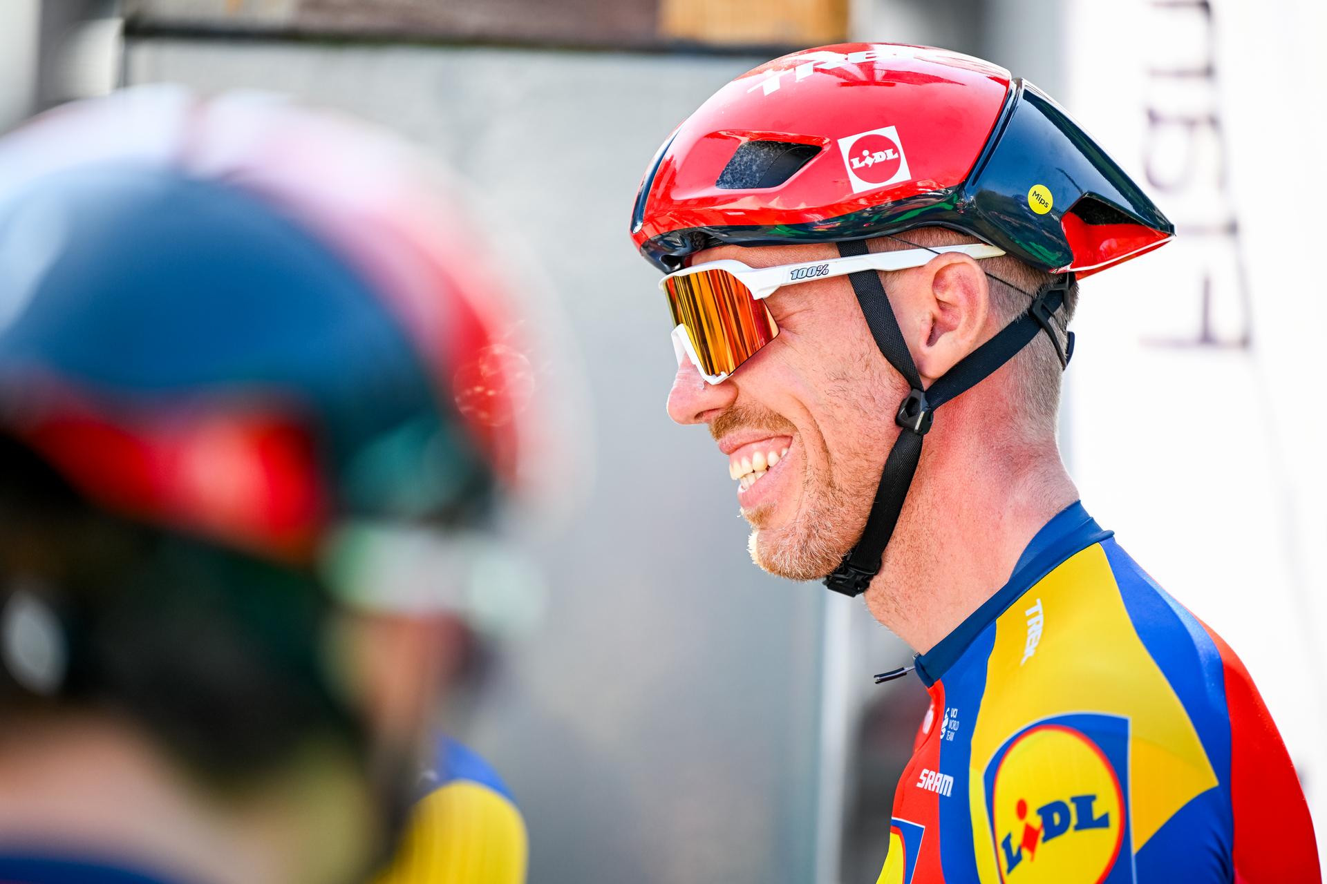 Belgian Tim Declercq of Lidl-Trek pictured at the start of the men's race of the 113th edition of the 'Scheldeprijs' one day cycling event, 202,8 km from Terneuzen, the Netherlands to Schoten, Belgium on Wednesday 09 April 2025. BELGA PHOTO TOM GOYVAERTS