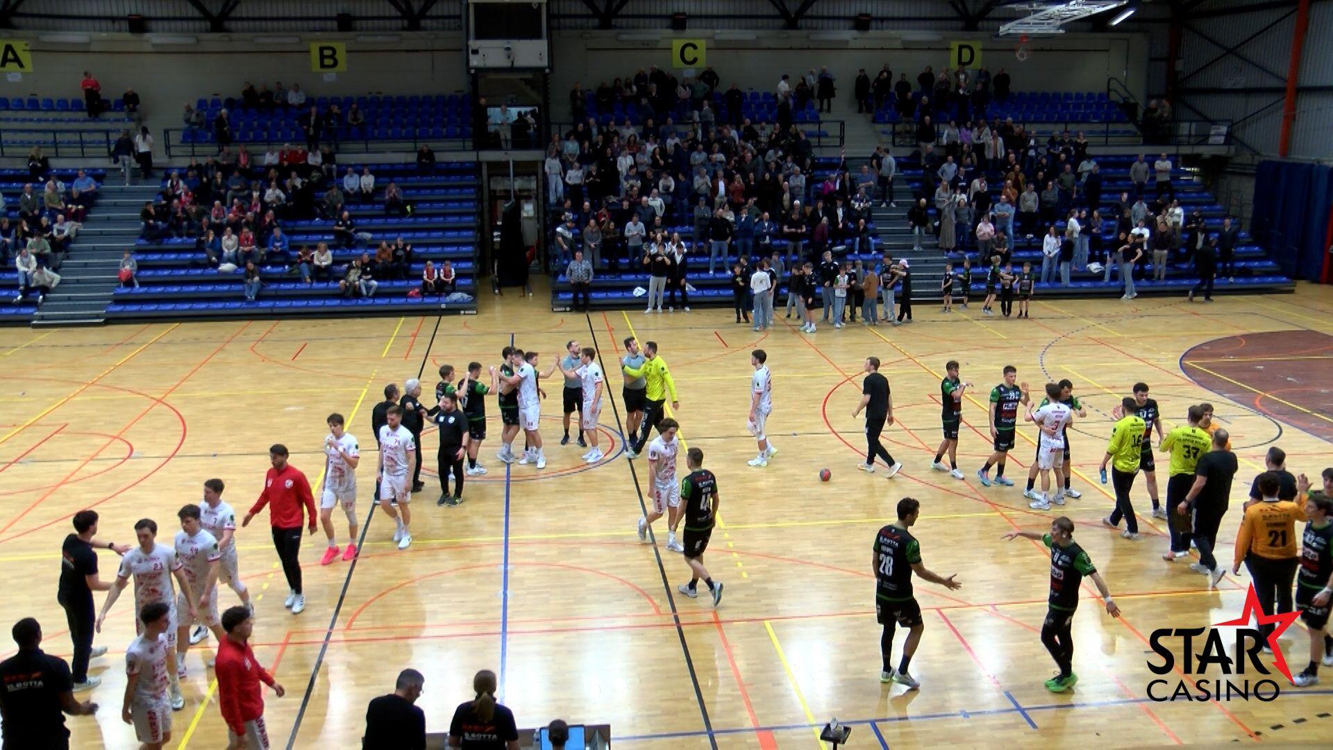 Verdiende zege voor HUBO Handbal in Limburgse derby vs HUBO Handbal 35-29