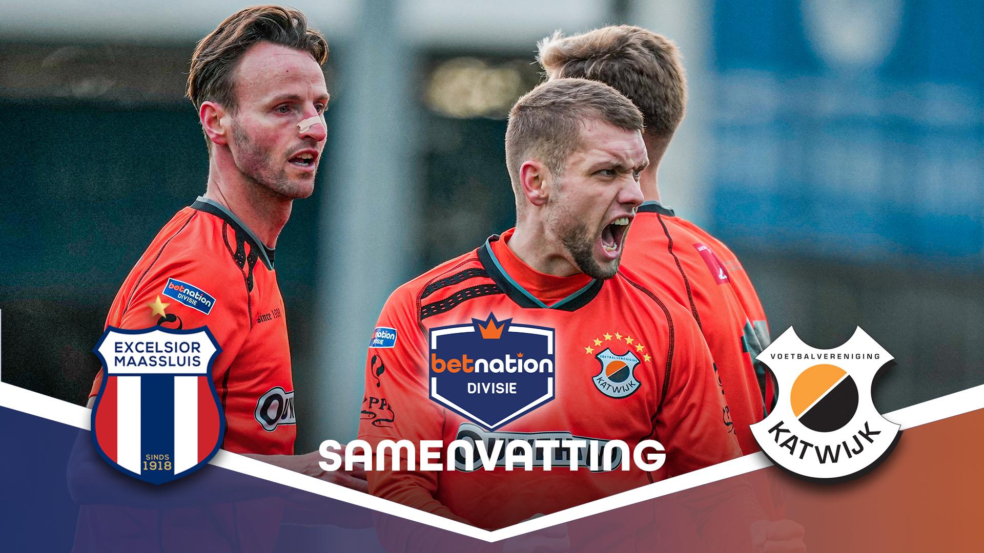 Zesde winst OP RIJ voor Katwijk vs Maasluis