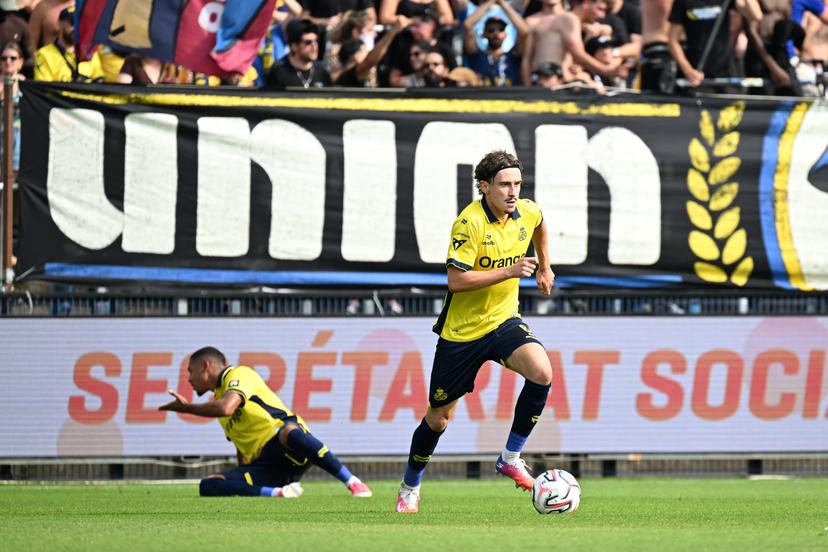 Union's Kamiel Van De Perre is pictured in action during a soccer match between Union Saint-Gilloise and SV Zulte Waregem, Saturday 15 August 2026 in Brussels, on day 2 of the 2026-2027 'Jupiler Pro League' first division of the Belgian championship. BELGA PHOTO MAARTEN STRAETEMANS