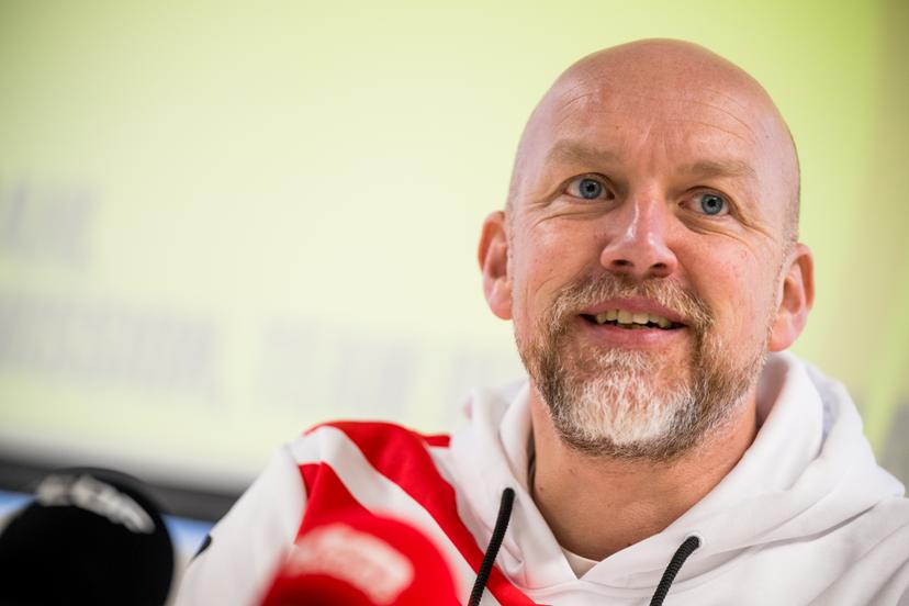 Team Belgium Chef de Mission Olav Spahl talks during a press conference of the BOIC/ COIB Belgian Olympic Comitee to announce the final selection of Team Belgium for the Milano Cortina 2026 Winter Olympics, on Friday 23 January 2026 in Brussels. BELGA PHOTO JASPER JACOBS