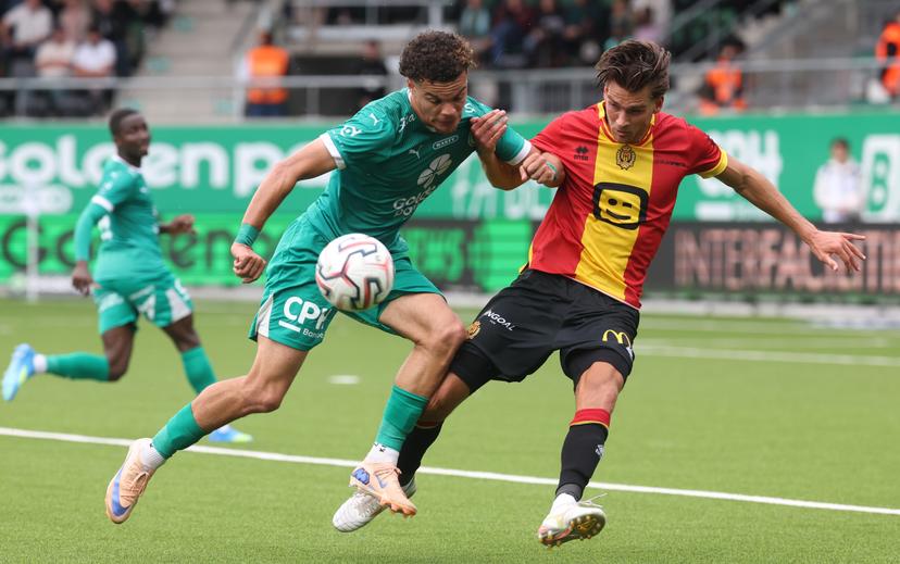 a soccer match between RAAL La Louvière and KV Mechelen Saturday 29 August 2026 in La Louvière, on day 4 of the 2026-2027 'Jupiler Pro League' first division of the Belgian championship. BELGA PHOTO VIRGINIE LEFOUR