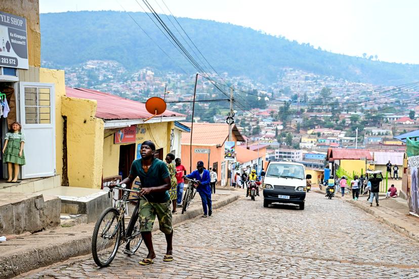 Illustration picture shows the cimb "the Mur de Kigail" ahead of the cycling road World Championship, in Kigali, Rwanda, Thursday 18 September 2025. The road world championships are taking place from 21 to 28 September. BELGA PHOTO DIRK WAEM