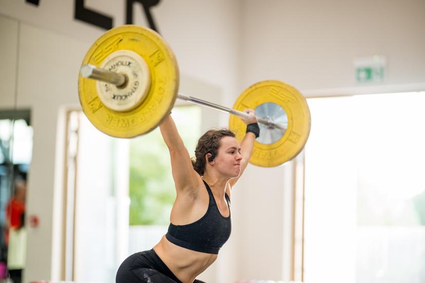 Athlete Nina Sterckx pictured in action during pictured during the annual stage of Team Belgium organized by the BOIC-COIB Belgian Olympic Committee, in Belek, Turkey, Friday 21 November 2025. The camp takes place from 19 to 26 November and focuses on the initial preparations for the 2028 Olympic Games in Los Angeles. BELGA PHOTO JASPER JACOBS