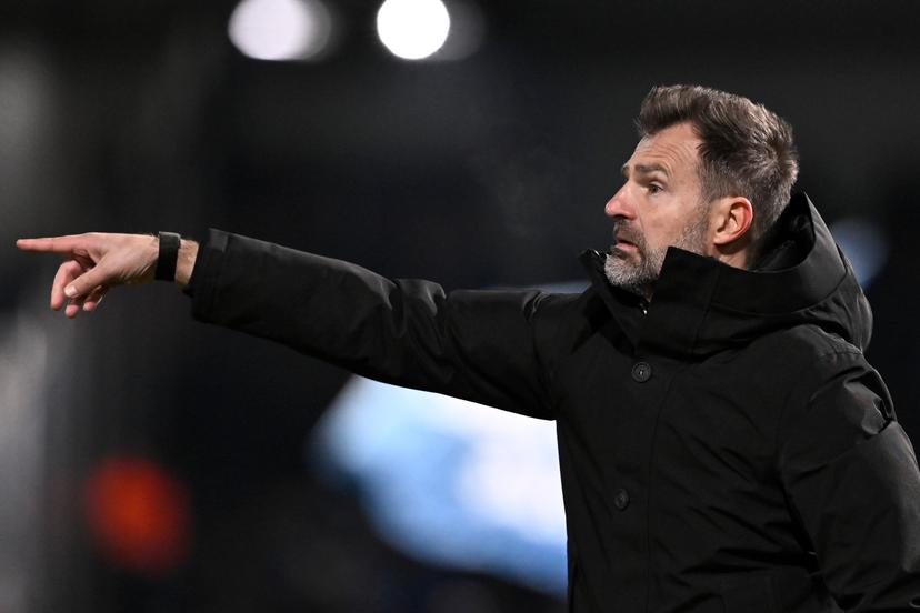 Gent's head coach Ivan Leko pictured during a soccer match between KVC Westerlo and KAA Gent, Saturday 22 November 2025 in Westerlo, on day 15 of the 2025-2026 'Jupiler Pro League' first division of the Belgian championship. BELGA PHOTO JOHAN EYCKENS
