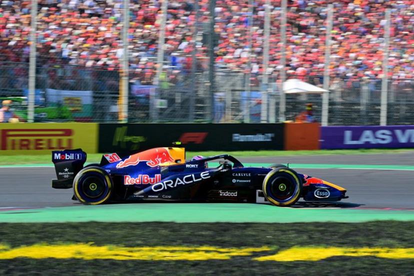 Red Bull Racing's New Zealand driver Liam Lawson competes during the Italian Formula One Grand Prix at the Autodromo Nazionale Monza circuit in Monza, northern Italy on September 6, 2026.  Andrej ISAKOVIC / AFP