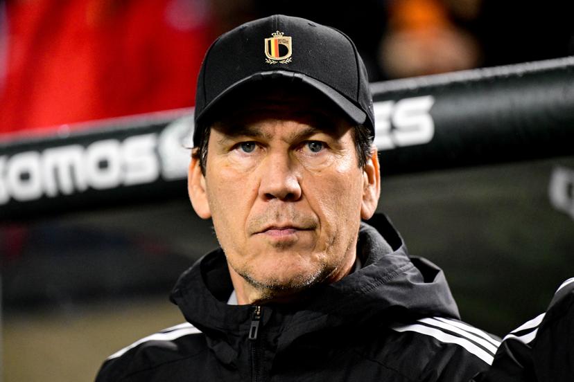 Belgium's head coach Rudi Garcia pictured during a friendly soccer game between the Mexican national team and Belgian national soccer team Red Devils in Chicago, on Wednesday 01 April 2026, in preparation for the 2026 World Cup. BELGA PHOTO DIRK WAEM