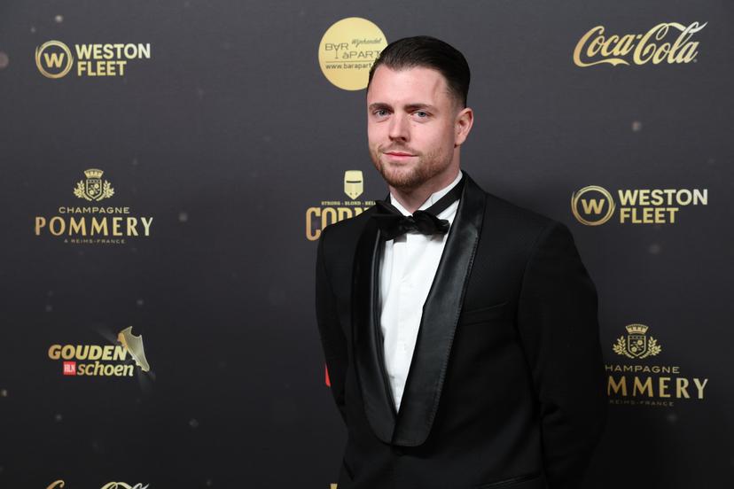 Anderlecht's goalkeeper Colin Coosemans pictured at the arrival for the 72nd edition of the 'Golden Shoe' award ceremony, in Middelkerke, Sunday 11 January 2026. The Golden Shoe (Gouden Schoen / Soulier d'Or) is an award for the best soccer player of the Belgian Jupiler Pro League championship during the calendar year 2025. BELGA PHOTO KURT DESPLENTER
