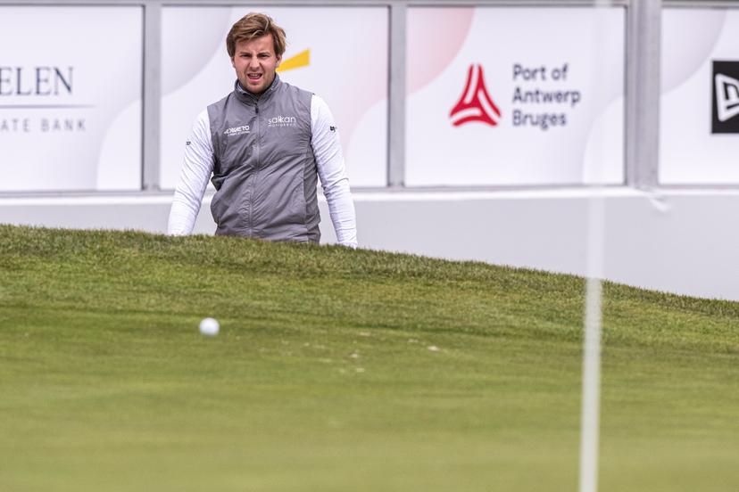 Belgian James Meyer De Beco is pictured during the 2025 Soudal Open DP World Tour golf tournament, in Schilde, Wednesday 21 May 2025. From May 22 to 25, Rinkven Golf Club in Schilde will host the fourth edition of the Soudal Open, the Belgian leg of the DP World Tour. BELGA PHOTO JONAS ROOSENS