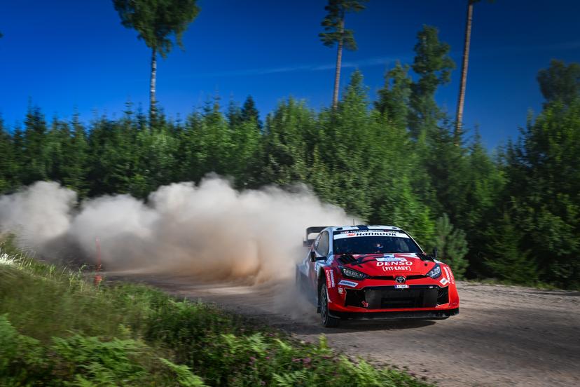 ATTENTION EDITORS - HAND OUT PICTURES - EDITORIAL USE ONLY - MANDATORY CREDIT 'Toyota Gazoo Racing'  This handout picture, distributed by Eric Dupain, shows Sami Pajari during the WRC Estonia Rally 2026. PHOTO HANDOUT TOYOTA GAZOO RACING  *** Belga and Belga Editorial Board decline all responsibility regarding the content of this picture. ***
