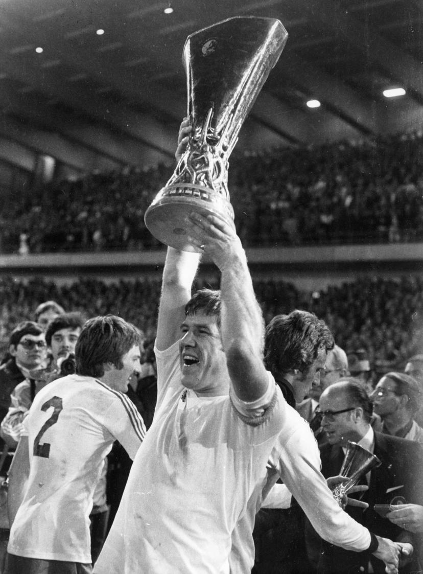 Picture shows the final of the European Cup Winners Cup (1975-1976), between Anderlecht and West Ham United, on May 5th 1976. PHOTO BELGA.