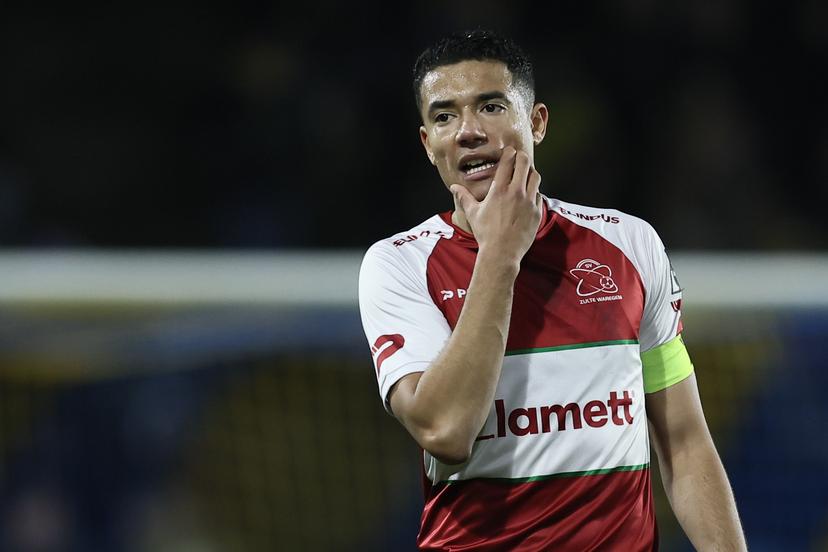 Essevee's Laurent Lemoine pictured during a soccer match between Royale Union Saint-Gilloise and Zulte Waregem, Saturday 20 December 2025 in Brussels, on day 19 of the 2025-2026 'Jupiler Pro League' first division of the Belgian championship. BELGA PHOTO BRUNO FAHY