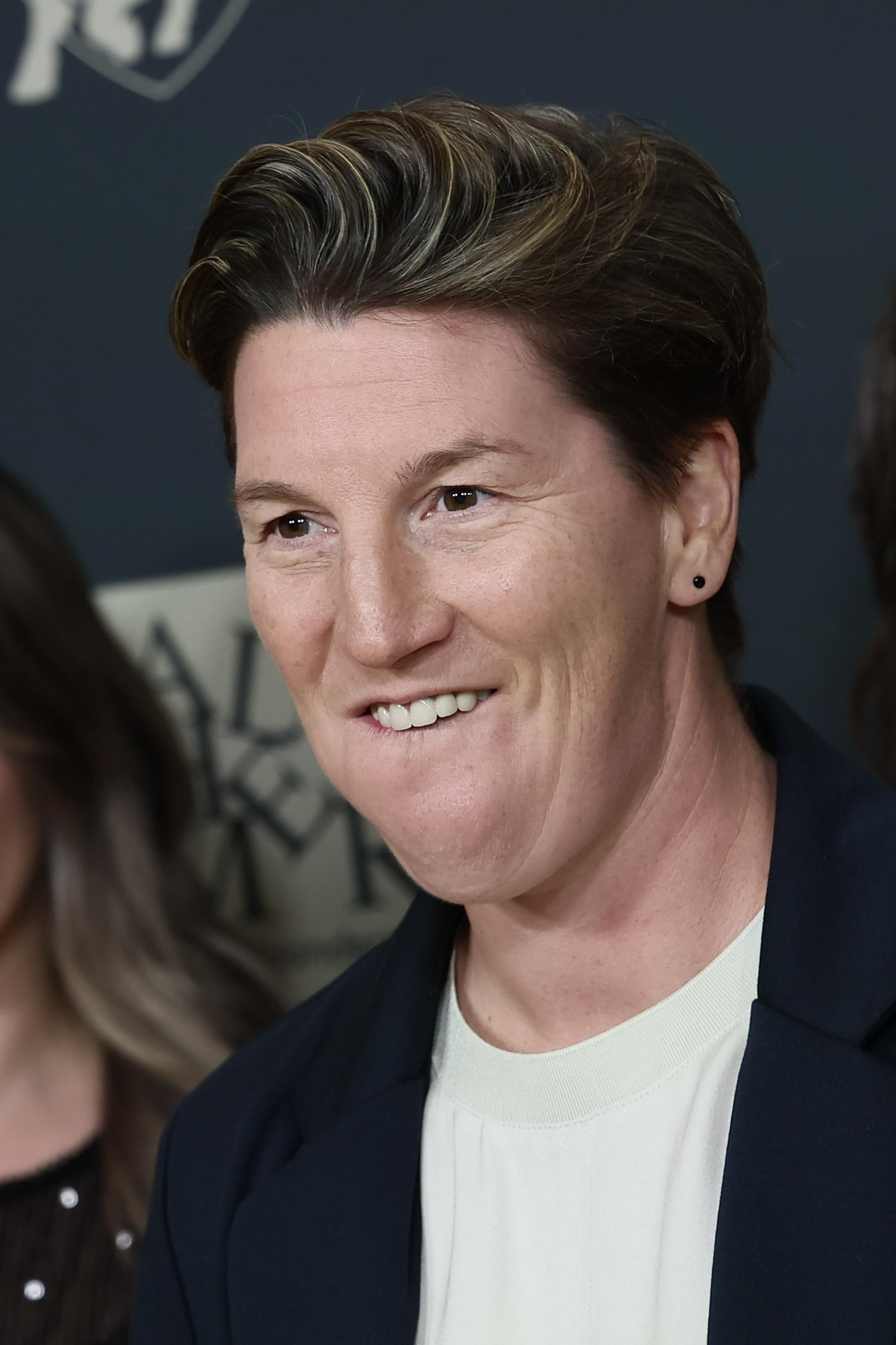 Belgium's Aline Zeler pictured on the red carpet at the arrival for the Pro League Hall of Fame evening ceremony, Monday 04 November 2024 in Bozar museum in Brussels. The Pro League will unveil the ten legends who will be inducted into its Hall of Fame. BELGA PHOTO BRUNO FAHY