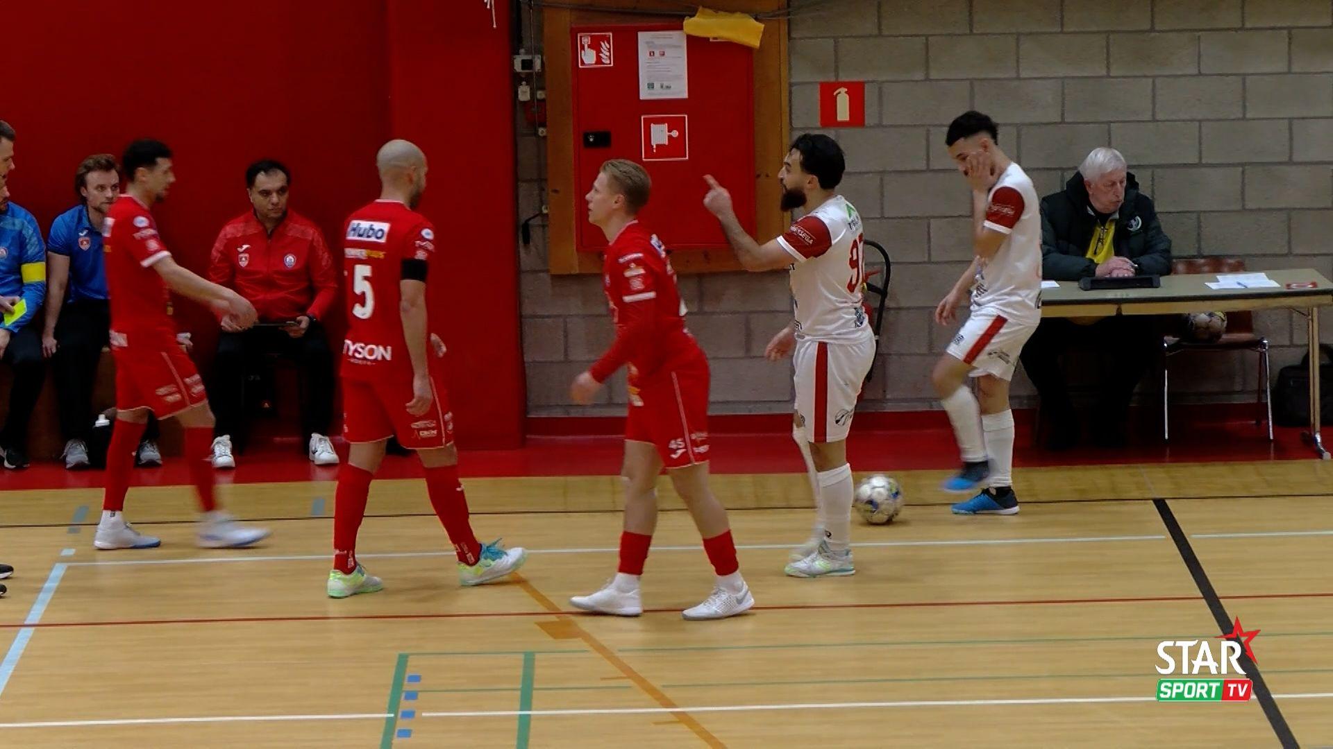 Aan gele kaarten geen gebrek in FAL Soumange vs FT Antwerpen