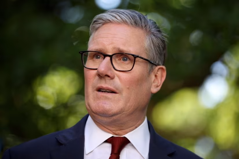 Britain's Prime Minister Keir Starmer speaks during a reception for NHS staff at 10 Downing Street in London on July 6, 2026. Dan Kitwood / POOL / AFP