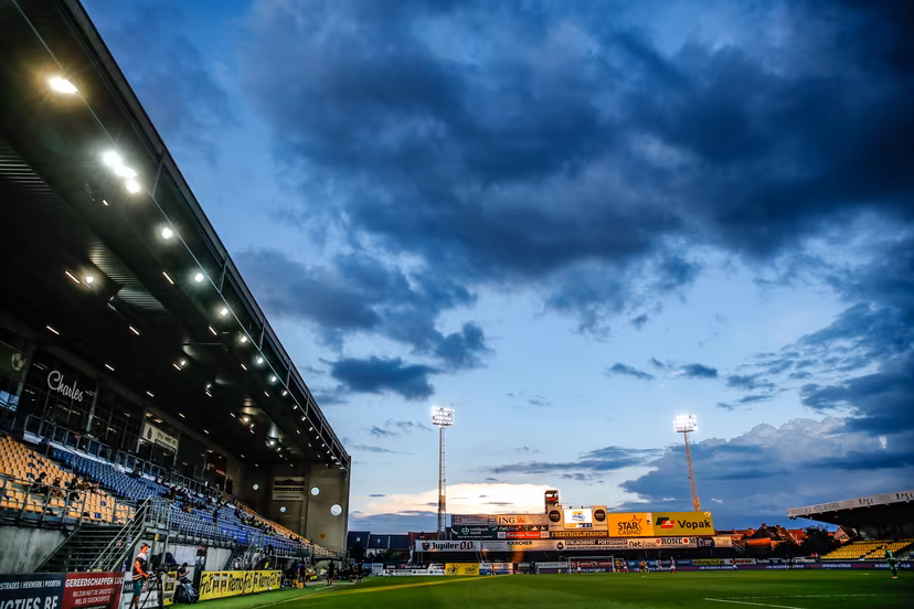Illustration picture shows the Freethiel stadium, the scene of a soccer match between Waasland-Beveren and Standard de Liege, Monday 17 August 2020 in Beveren, on day 2 of the 'Jupiler Pro League' first division of the Belgian soccer championship. BELGA PHOTO BRUNO FAHY