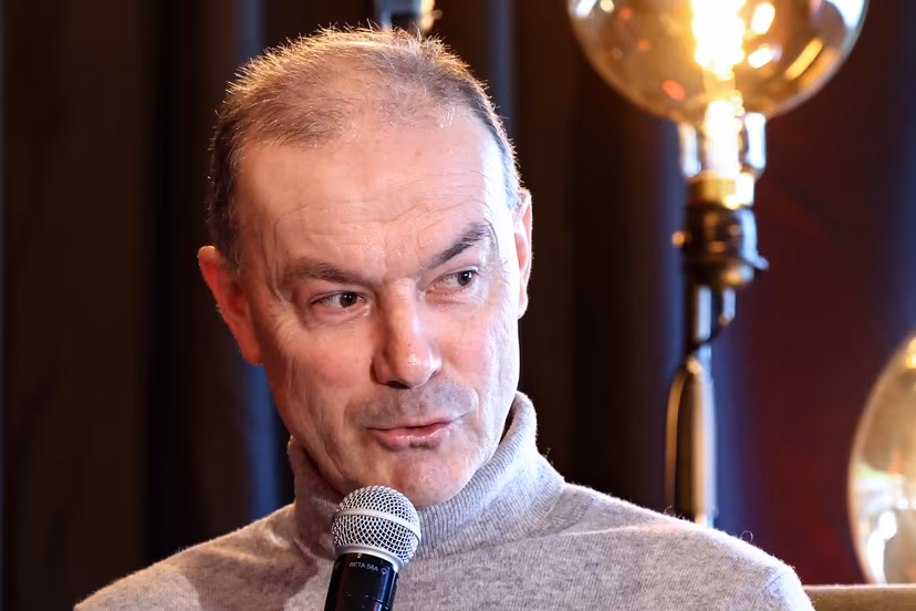 Antwerp's Jean Kindermans pictured during the presentation of the youth plan "Play to Grow" by the Pro League, in Heverlee, Friday 21 February 2025. Sports directors and others will also talk about the challenges and solutions for young elite players. BELGA PHOTO BRUNO FAHY