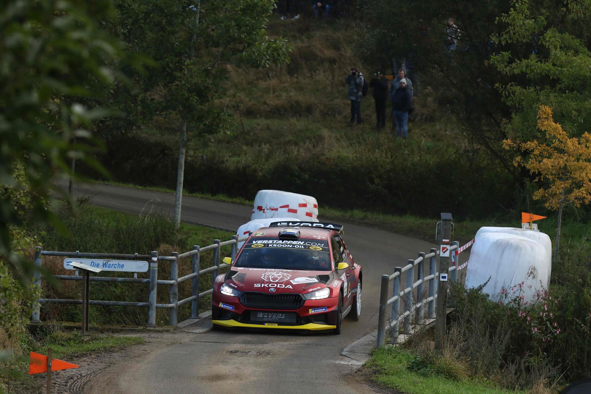 ATTENTION EDITORS - HANDOUT PICTURES - EDITORIAL USE ONLY - MANDATORY CREDIT BRC- This handout by BRC shows Jos Verstappen, during the East Belgian Rally, on Saturday 27 September 2025. BELGA PHOTO HANDOUT BRC