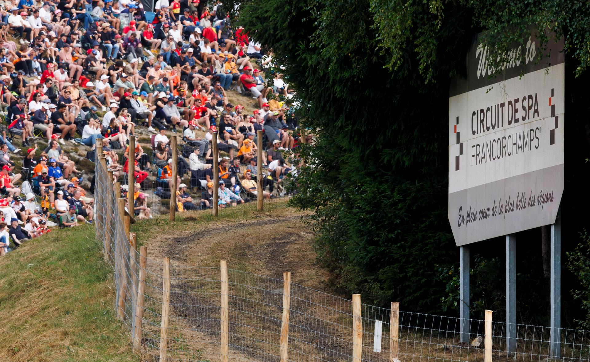Illustration picture taken during the qualification session ahead of the Grand Prix F1 of Belgium race, in Spa-Francorchamps, Saturday 18 July 2026. The Spa-Francorchamps Formula One Grand Prix takes place this weekend, from July 17th to July 19th. BELGA PHOTO BENOIT DOPPAGNE