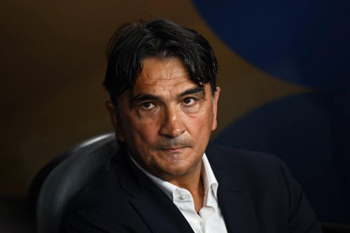 Croatia's head coach Zlatko Dalic looks on prior to the 2026 World Cup Group L football match between England and Croatia at the Dallas Stadium in Arlington on June 17, 2026. Paul ELLIS / AFP