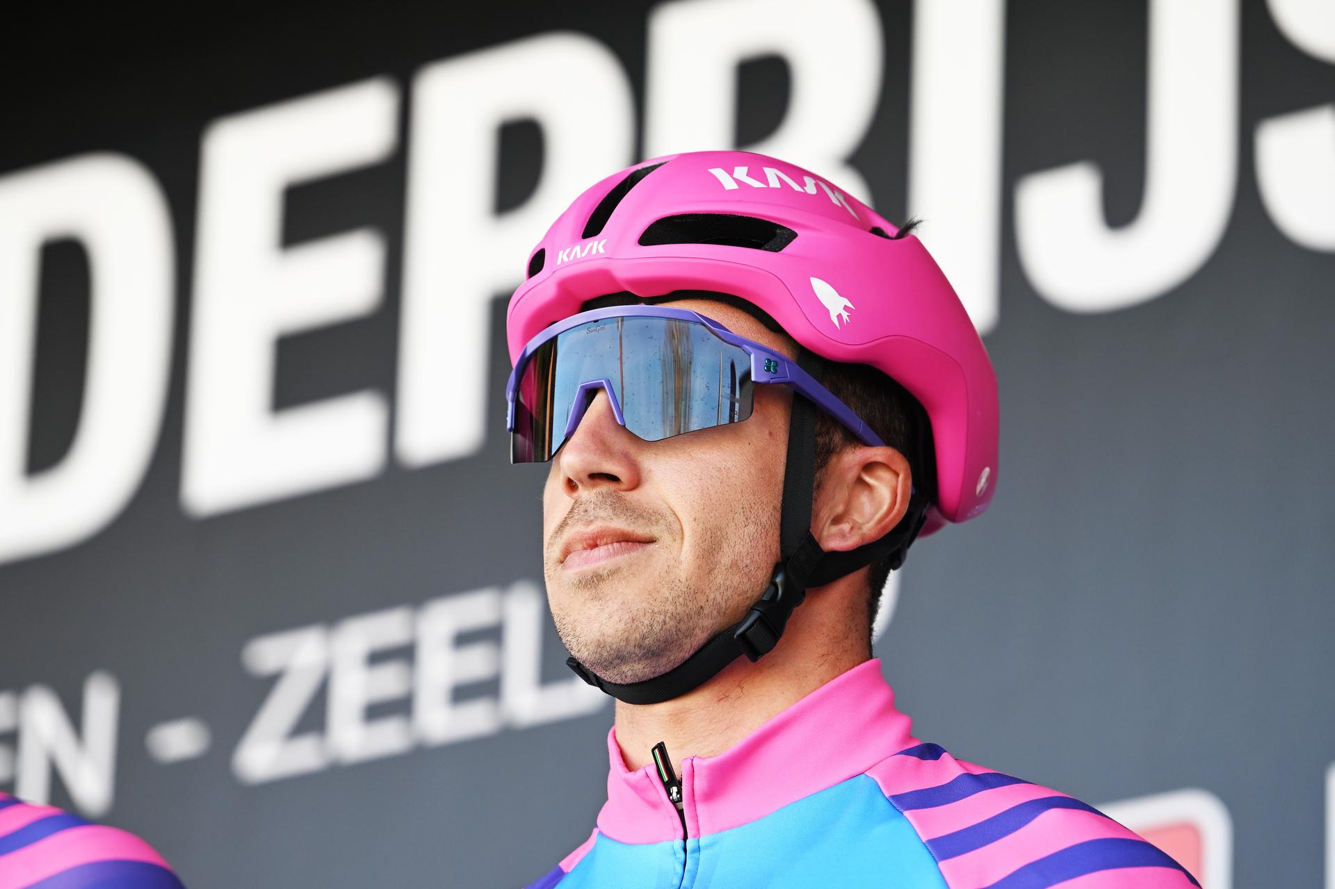 Dutch Dylan Groenewegen of Unibet Rose Rockets pictured at the start of the men's race of the 'Scheldeprijs' one day cycling event, 205,2km from Terneuzen, the Netherlands to Schoten, Belgium on Wednesday 08 April 2026. BELGA PHOTO MAARTEN STRAETEMANS