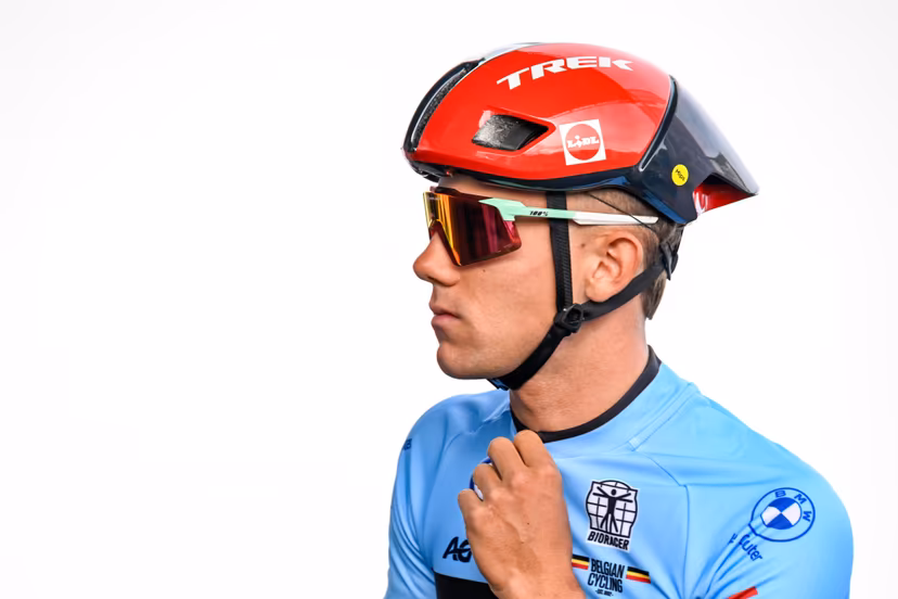 Belgian Thibau Nys pictured before the elite men Road Race race (273,7 km) at the cycling World Championship, in Montreal, Canada, Sunday 27 September 2026. The UCI road world championships are taking place from 20 to 27 September, in Montreal, Canada. BELGA PHOTO JASPER JACOBS