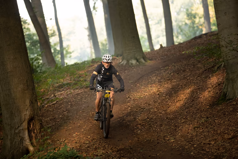 illustration picture the Ronde van Vlaanderen Off-Road mountainbike and gravelbike event for amateurs, Sunday 10 October 2021, in Kluisbergen. BELGA PHOTO CHRISTOPHE KETELS