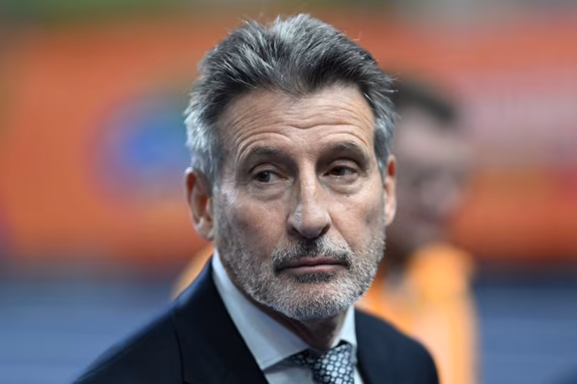 President of World Athletics Sebastian Coe reacts during the opening ceremony of the World Athletics Indoor Championships Kujawy Pomorze 2026 in Torun, Poland on March 20, 2026. Kirill KUDRYAVTSEV / AFP