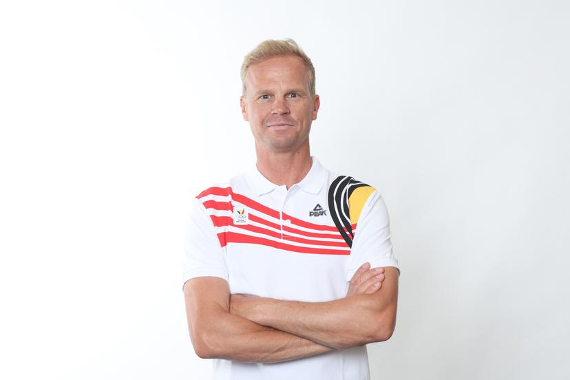 Belgian Jerome Guery pictured during a photoshoot for the Belgian Olympic Committee BOIC - COIB ahead of the Paris 2024 Olympic Games, in Brussels, Tuesday 09 July 2024. BELGA PHOTO VIRGINIE LEFOUR