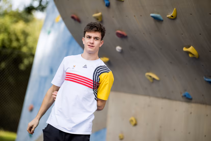 Athlete Hannes Van Duysen pictured during the annual winter camp of Team Belgium organized by the BOIC-COIB Belgian Olympic Committee, in Belek, Turkey, Sunday 23 November 2025. The camp takes place from 19 to 26 November and focuses on the initial preparations for the 2028 Olympic Games in Los Angeles. BELGA PHOTO JASPER JACOBS