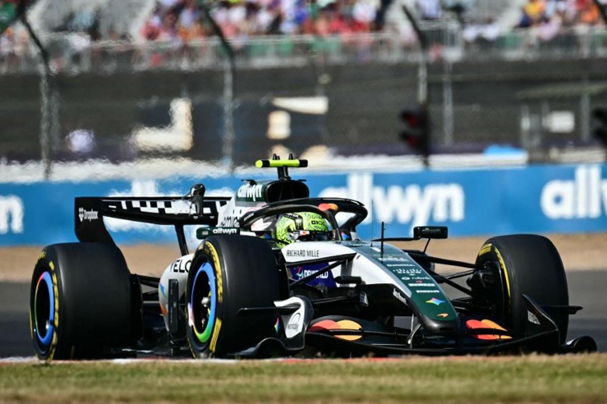 McLaren's British driver Lando Norris drives during the Formula One British Grand Prix at the Silverstone motor racing circuit in Silverstone, central England, on July 5, 2026. Ben STANSALL / AFP